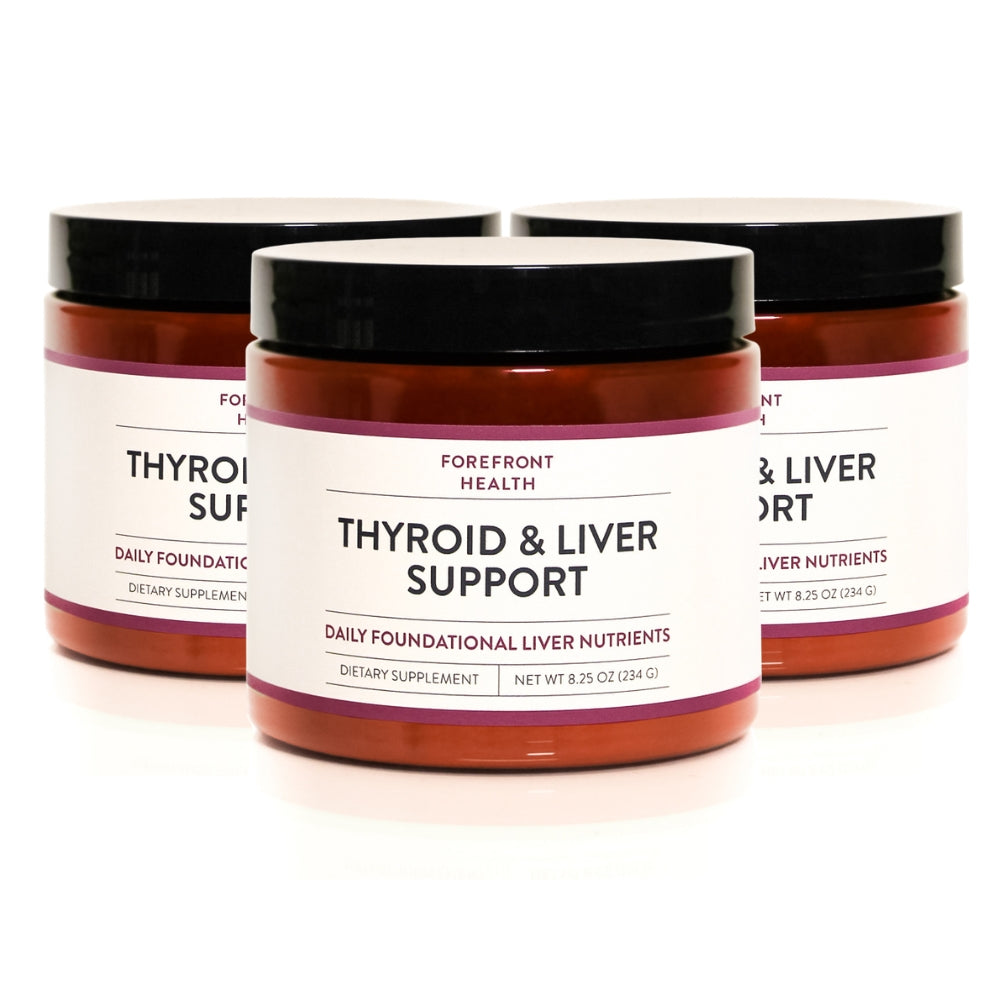 Thyroid &amp; Liver Support (3 PACK - 90-Day Liver Foundation)