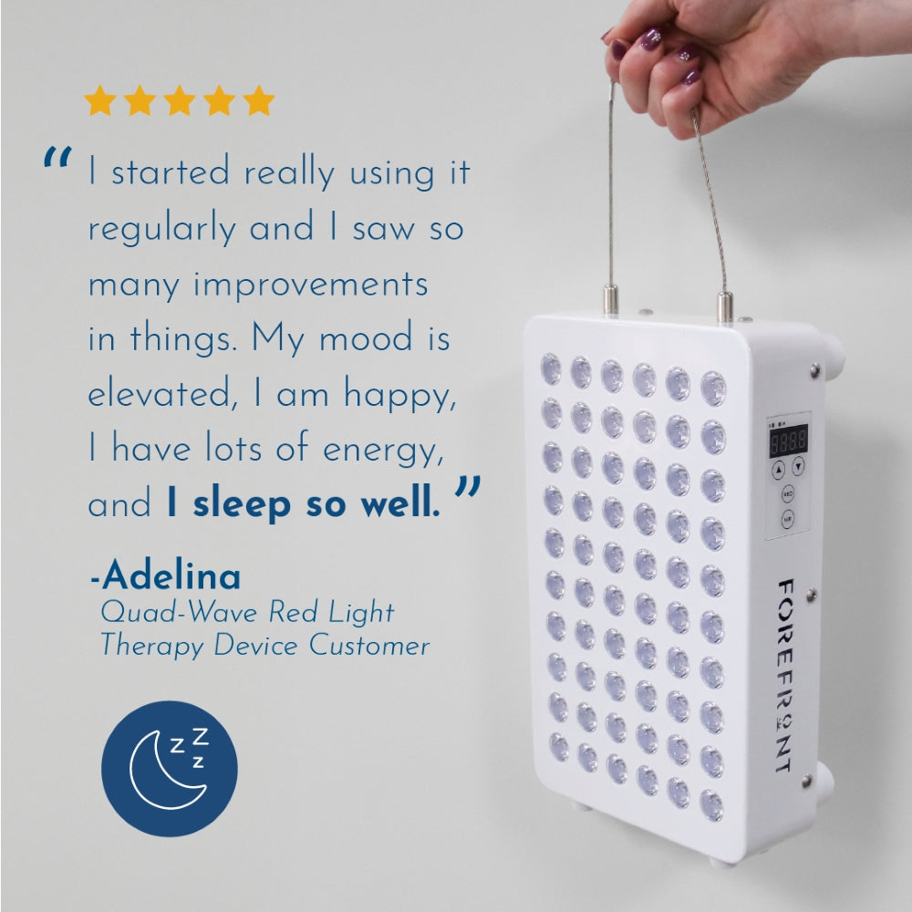 Quad-Wave Red Light Therapy Device