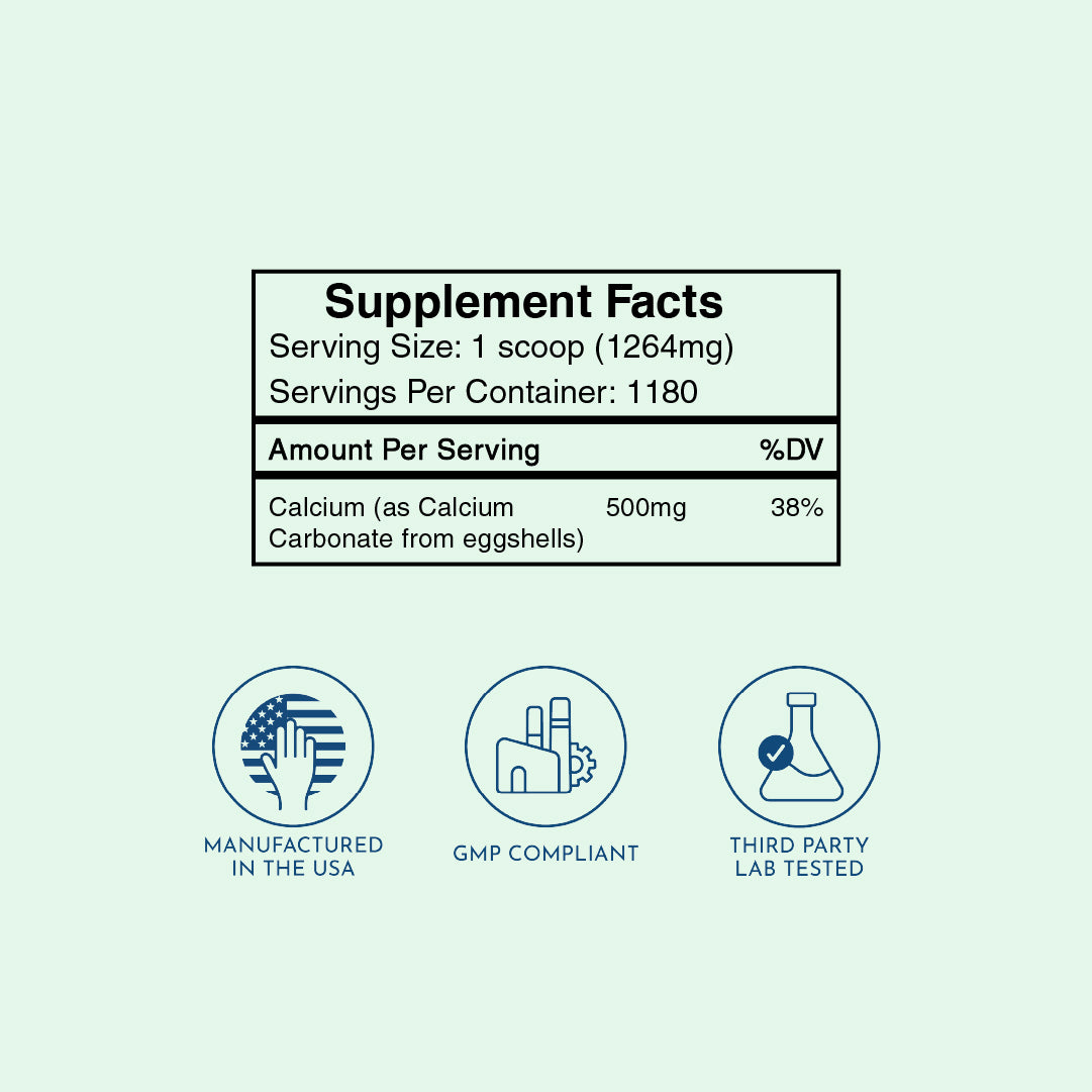 Micronized Eggshell Calcium
