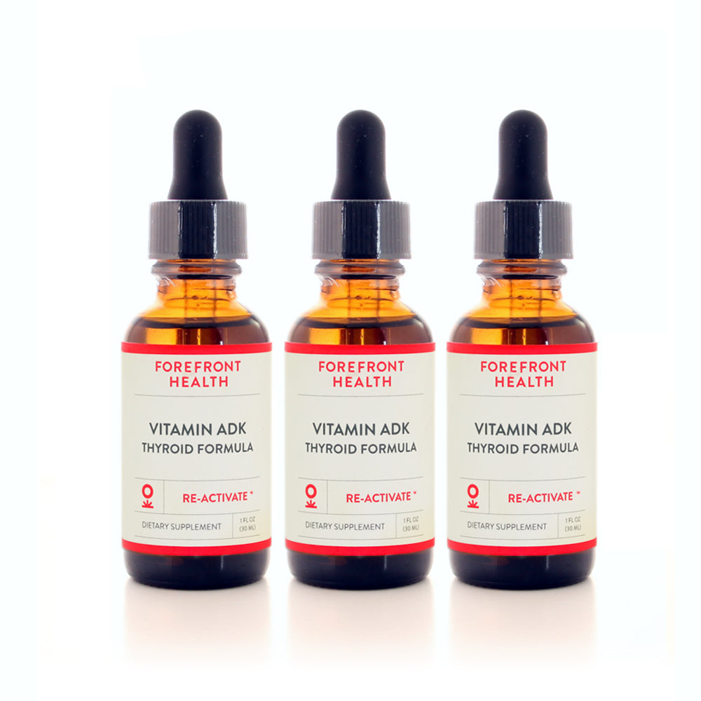 Vitamin ADK Thyroid Formula (3 PACK - Steady Support)
