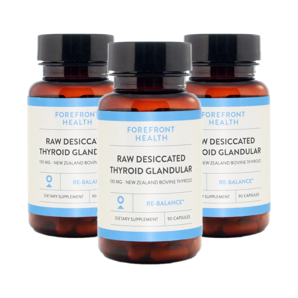 Raw Desiccated Thyroid (130 mg) - 90 Day Supply