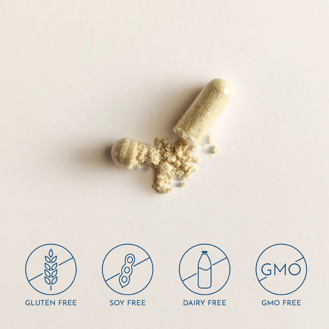 Raw Desiccated Thyroid (130 mg capsules)