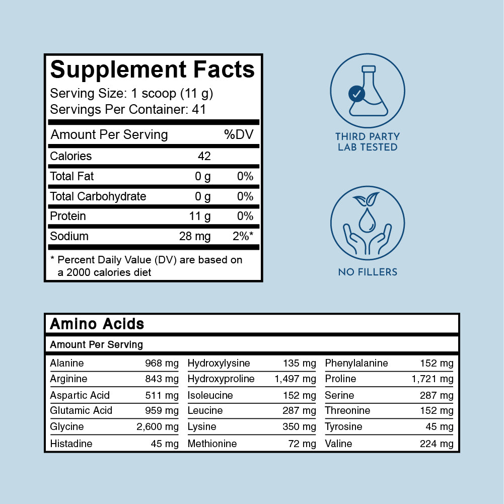 Collagen Protein Powder (Grass-Fed, Pasture-Raised)