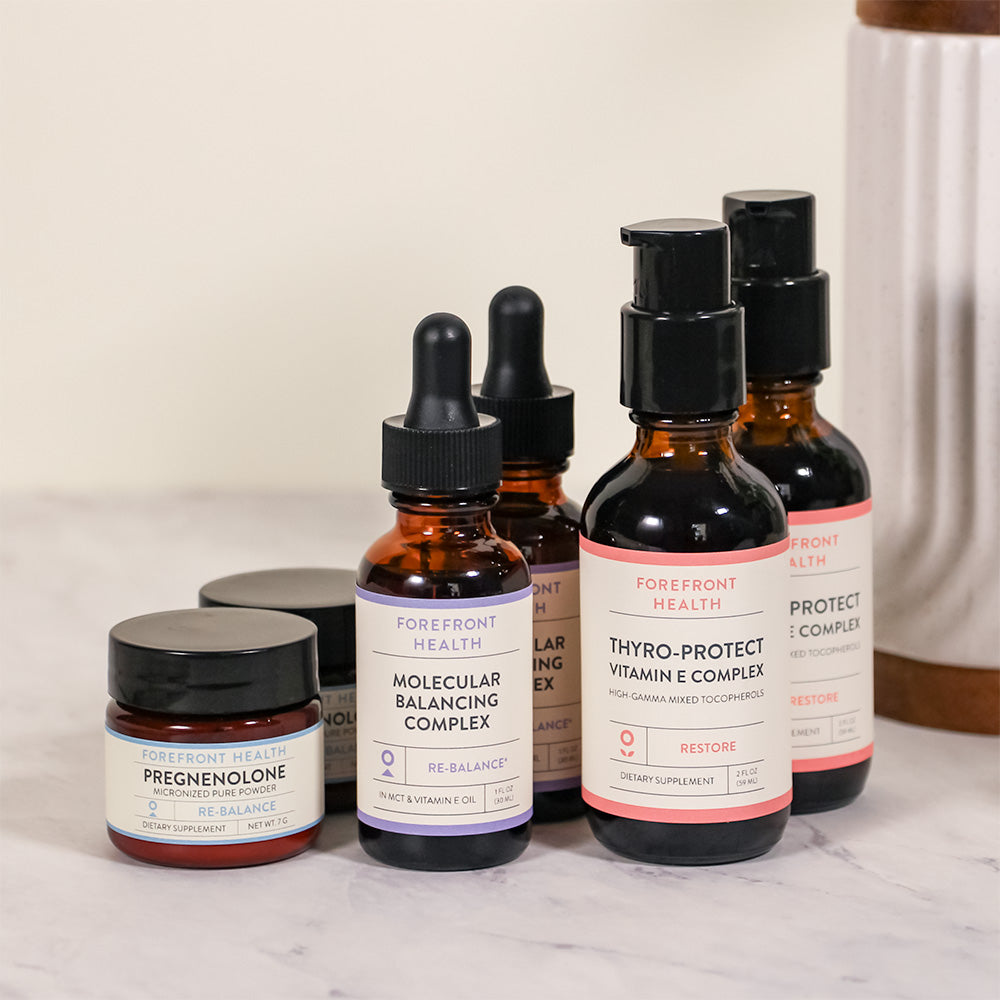 Complete Estrogen Balance System (2 PACK - Thyroid-Safe Hormone Balancing System)