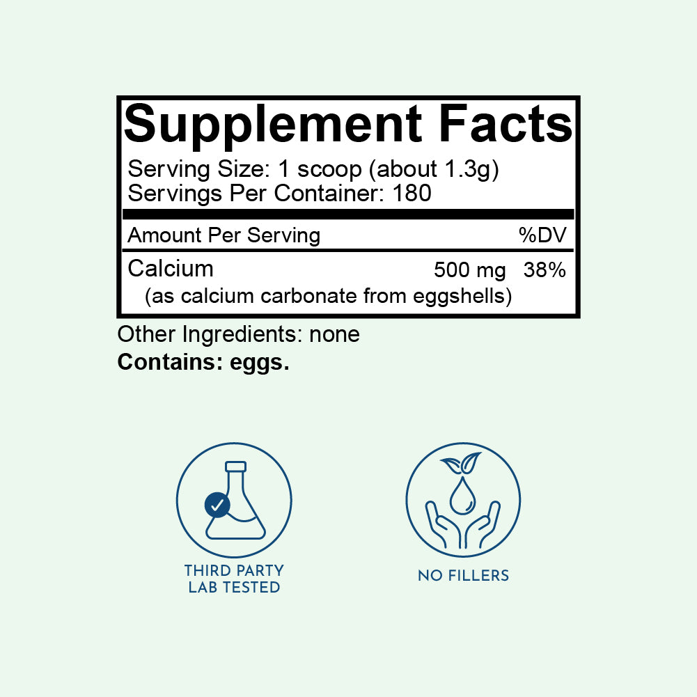 Micronized Eggshell Calcium